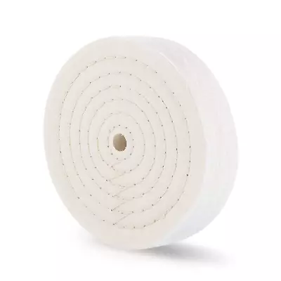 Buffing Wheels For Bench Grinder  6 Inch Extra Thick Buffing Wheel Fine Cotton  • $22.17