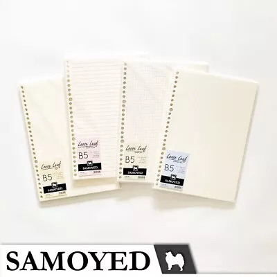 Samoyed LL-51 B5 Loose Leaf Ring Binder Paper Notebook Refills Inserts RRP $12 • $4.80