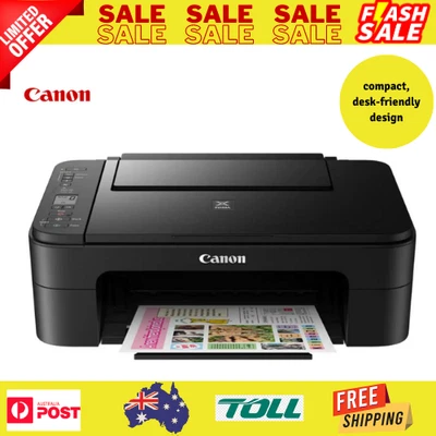 $72.70 • Buy Canon Wireless Printer Document Print Photo Scan Copy Student Home Office WIFI