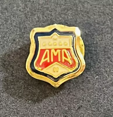 AMA American Motorcycle Association Vintage 1950's 11 Year Membership Lapel Pin • $24.95