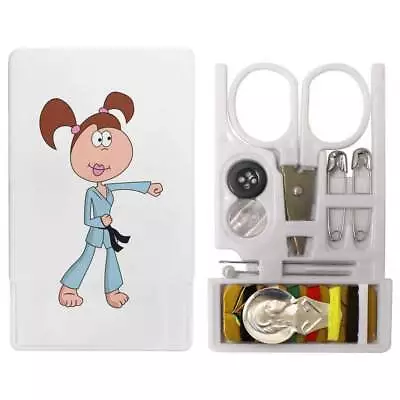 'Karate Girl' Mini Travel Sewing Kit (SE00010282) • £4.99