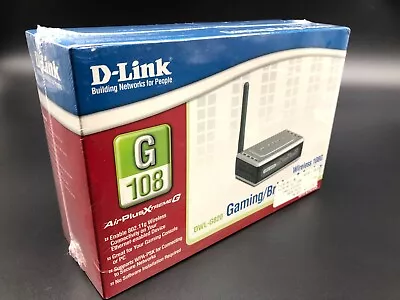 D-Link DWL-G820  Wireless 108G  Gaming/Bridge Adapter SEALED NEW • $35.20