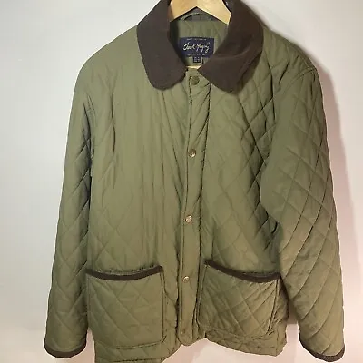 £12.99 • Buy Jack Murphy Quilted Jacket Green Mens Small