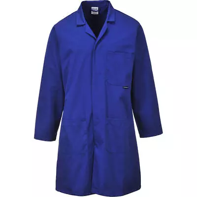 Portwest Standard Lab Coat Royal Blue S • £20.95