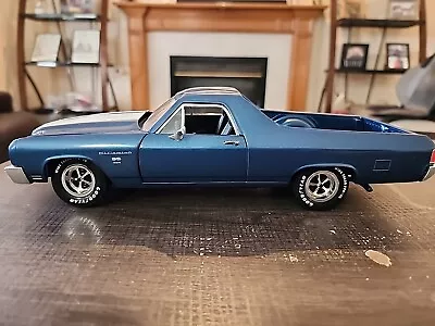 American Muscle 1/18 Scale Diecast Ertl 1970 Chevy El Camino SS454 • $25