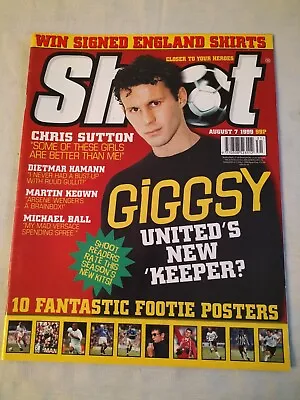 1999/00 Shoot Ryan Giggs Manchester United 7th Aug • £2.50