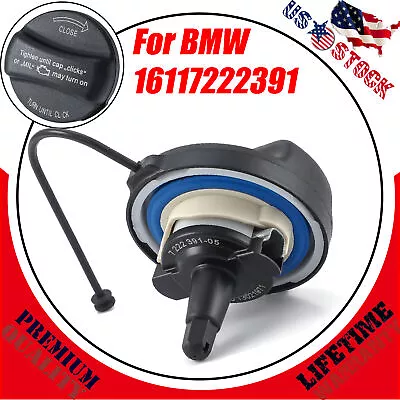 Fuel Gas Tank Filler Cap Cover For BMW E39 E92 E65 E46 F10 F25 Z4 & Mini Cooper • $11.95