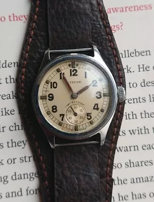 Rare Timor WWW Watch 1940's British/Pakistan Reissued Military Men's Like ATPs • $902