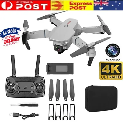 $30.38 • Buy 4K Drone With HD Dual Camera Remote Control Drones Foldable RC Quadcopter Toys