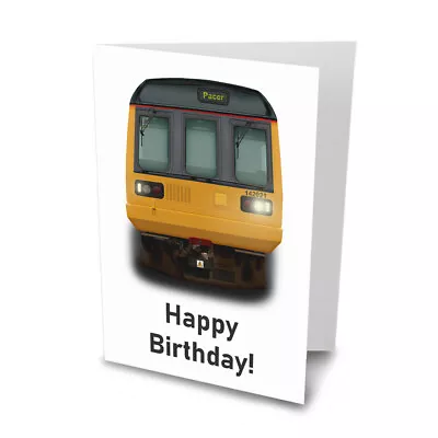 Personalised Class 142 Pacer Birthday Card Christmas Fathers Day • £3.89