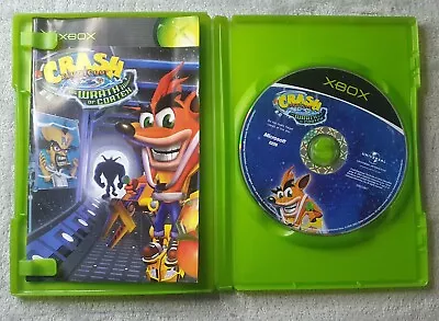 Crash Bandicoot Wrath Of Cortex Original Xbox Video Game. PAL Classics. Complete • £12