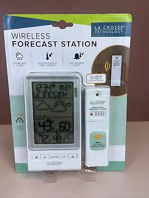 La Crosse Weather Station Model 308-1415FCT Freestanding  White NIB Free Ship • $39