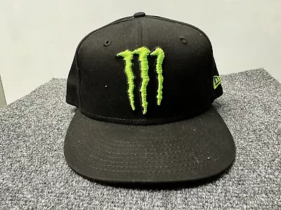 Monster Energy New Era 9Fifty Athlete Snapback Hat Cap Rare.  Logo Front/Back! • $20