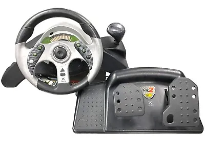 MadCatz MC2 Xbox Racing Wheel • $56.99