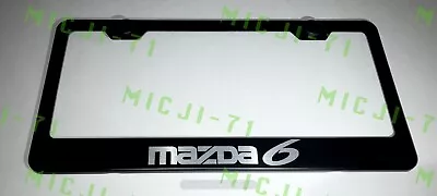 Mazda 6 Stainless Steel License Plate Frame Rust Free W/ Bolt Caps • $11.85