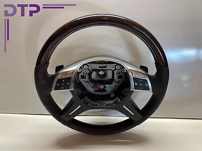 12-16 Mercedes-benz X166 W166 Ml Gl Class Steering Wheel Oem • $189.97