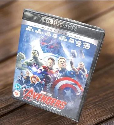 Avengers Age Of Ultron 4k UHD Blu Ray Run Time 141 Min Brand New Foil P&P Free • £8.67