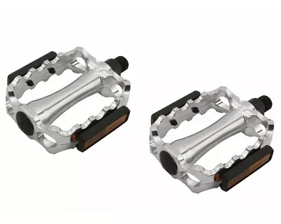 F&r 468 Alloy Bicycle Bike Sport Pedals Sport 9/16 In New Silver. • $22.90