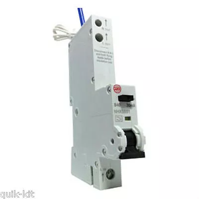 £32.70 • Buy Wylex NHXSBS1C06 RCBO 6 Amp / 30mA Type C 6kA