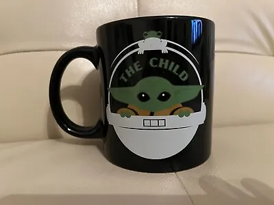 Star Wars The Mandalorian Baby Yoda The Child In Ship Coffee Mug Cup Licensed • $6