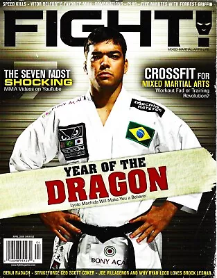 🔥🔥 Lyoto Machida MMA UFC Fight Magazine April 2009 🔥🔥 • $4.99