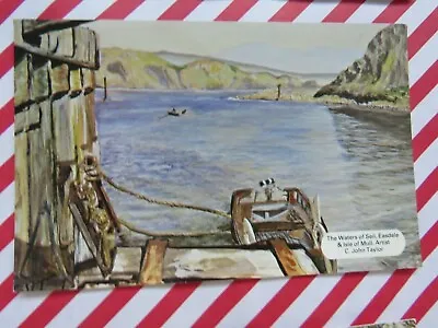 Vintage 1970s Waters Of Seil Easdale Mull Art Postcard • £2.40