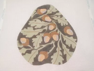 $39.39 • Buy Acorns On Pear-melissa Shirley-handpainted Needlepoint Canvas