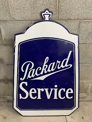 1930s ORIGINAL PACKARD Service Sign Marked Property Of Packard Motor Car Co 42” • $9999.99