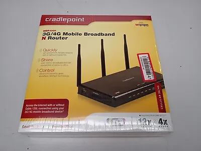 Cradlepoint MBR-1000 3G/4G Mobile Broadband N Router - Sealed • $70