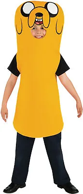 $24.99 • Buy Adventure Time Jake Cartoon Network Cartoon Child Costume Rubies NEW SIZE M , L 