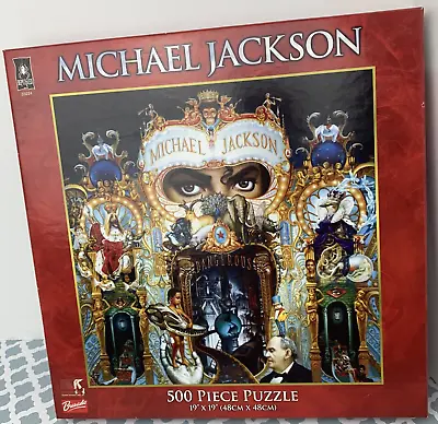 BePuzzled Michael Jackson 500 Piece Puzzle 19 X19  2010 Bravado • $16.99