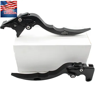 For Z1000 2003-2006 ZZR600 2005-2009 CNC Brake Clutch Levers Motorcycle Blade • $32.99