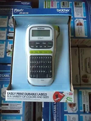 BROTHER LABEL MAKER PT-H110 HANDHELD 1/2  12MM🔥BRAND NEW IN BOX🔥Free SHIPPING • $28.99
