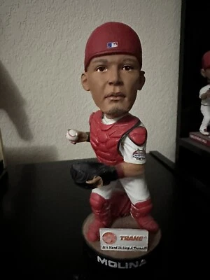 $65 • Buy Yadier Molina 1st Bobblehead St. Louis Cardinals SGA 9/19/2007 Trane