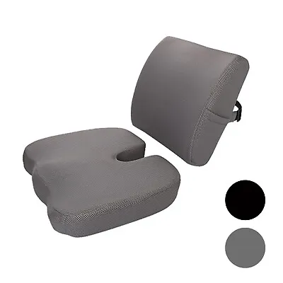$19.99 • Buy Memory Foam Lumbar Support Pillow Back Cushion For Car Seats Office Chair Home