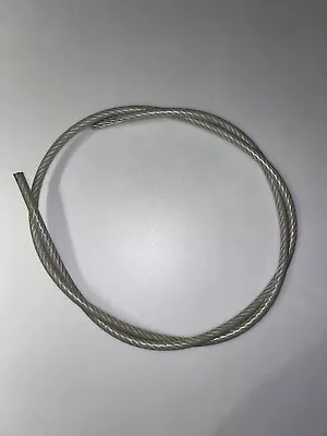 5/16 -3/8  Vinyl Coated Galvanized Cable Steel Wire Rope 6x19 With Poly Core. • $10.99