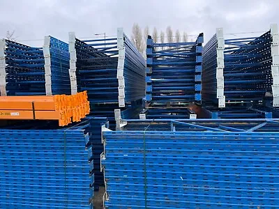 £19 • Buy HEAVY DUTY WAREHOUSE PALLET RACKING EXCELLENT CONDITION UPRIGHTS 3.2m BEAMS 2.7m