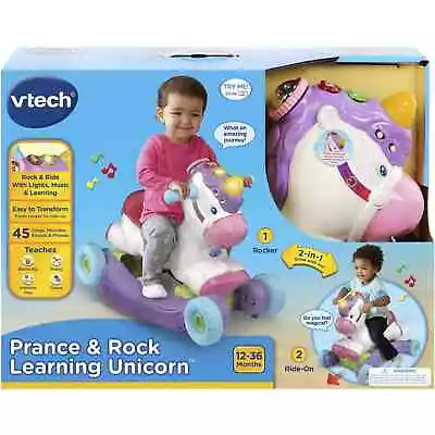 VTech Prance And Rock Learning Unicorn Multicolor 12 To 36 Months • $45