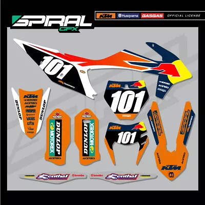 Custom MX Graphics Kit Factory US KTM SX SXF 125 250 350 450 2020 • $159.99