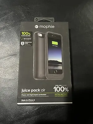 New Original Mophie Juice Pack Air Series Case For Apple IPhone 6 FREE SHIPPING • $55