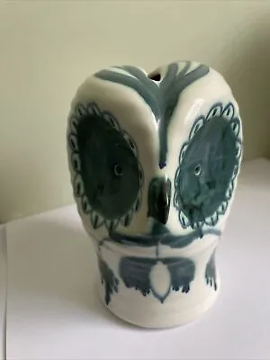 DAVID SHARP ~ Rye Pottery ~ Rare Vintage & Unique OWL MoneyBox  1960’s VGC! • £17.99