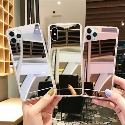 $4.29 • Buy Shockproof Mirror Case For IPhone 13 12 11 Pro X XR XS Max 8 7 + 6 6S Plus Cover