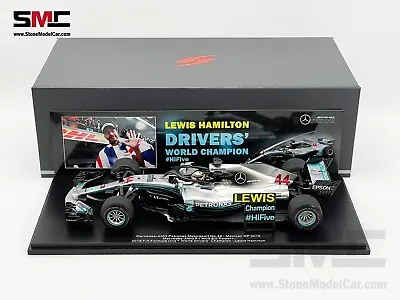 Mercedes F1 W09 #44 Lewis Hamilton Mexico GP 2018 5x World Champion 1:18 Spark • $329