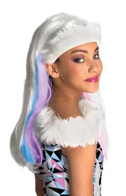 Monster High Abbey Bominable White Costume Wig Child One Size • $19.99