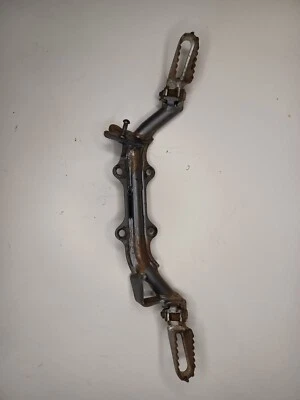 $84.99 • Buy 03-05 Suzuki DRZ110 Kawasaki KLX110 FOOT RESTS AND HOLDER OEM P/N 34003-0048-10