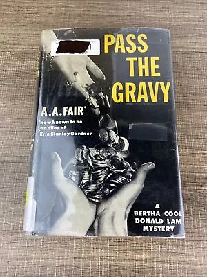 A.A. Fair- Pass The Gravy (1959) 1st US Edition- Ex-Library • $16.19