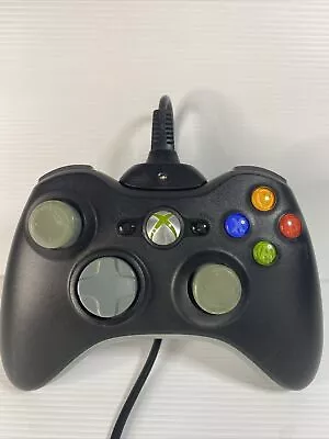 Microsoft Xbox 360 Wired Controller Black • $24.95