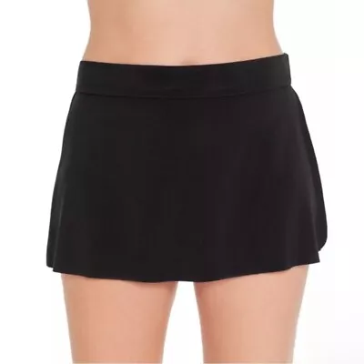 Magicsuit Jersey Tennis Skirt Swim Bottom Black Women's Size 12 • $30