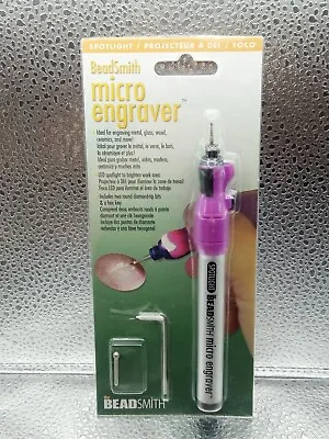 The Beadsmith Micro Engraver LED Spotlight & 2 Tips (Cordless/Battery Operated) • $22.25