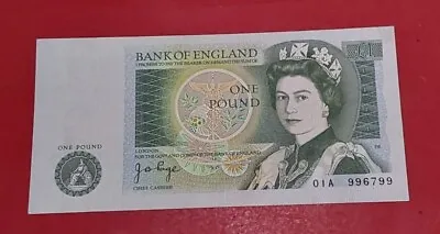 Rare  Page  B339   £1  01A First Run Note unc  • £61